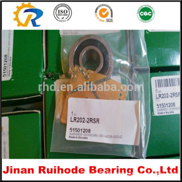 LR202-2RSR track roller bearing LR202 bearing